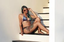 Amulet bikinis by Izzy Ivy, Goddess inspired, embellished with sacred geometry and Crystals, petite to plus size. Adorn your Temple